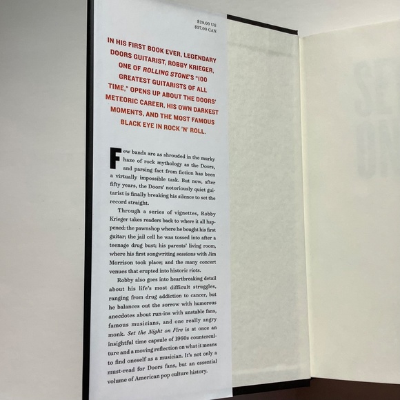 SET THE NIGHT ON FIRE by Robby Krieger - Picture 4 of 5